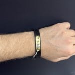 دستبند چرم مردانه 7