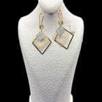 گوشواره المپیک طرح هندسی