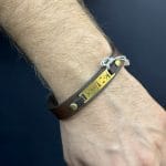 دستبند چرم مردانه 7