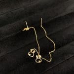 گوشوار بخیه ای طرح خرگوش