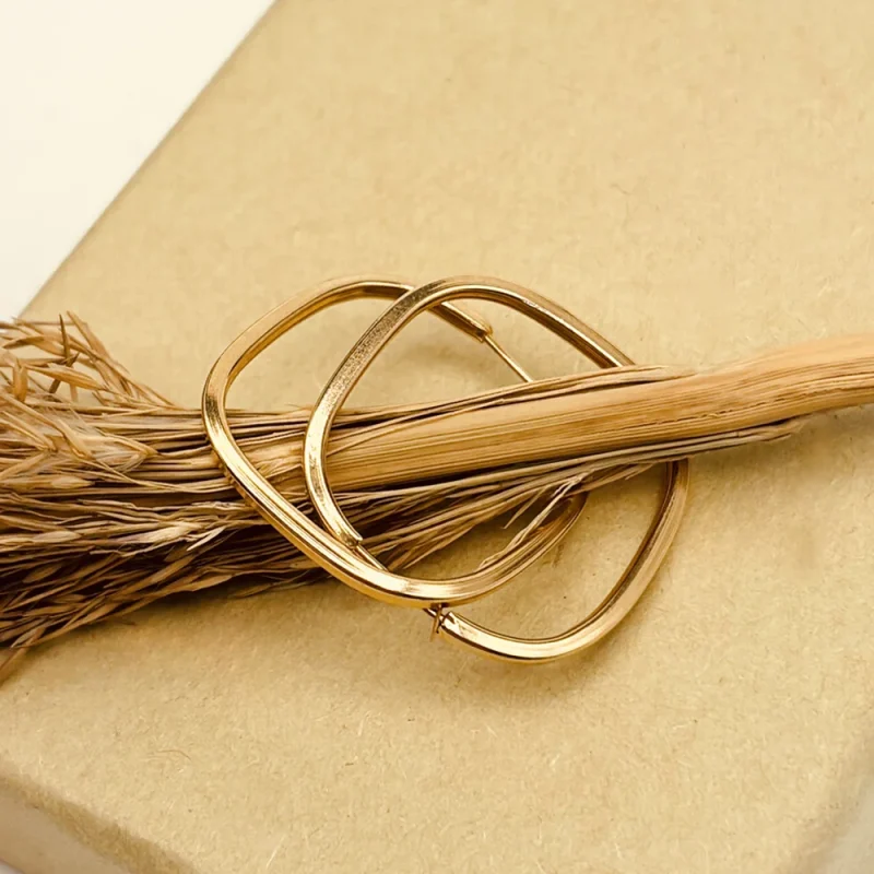 گوشواره پروفیلی طرح مربع - Image 1