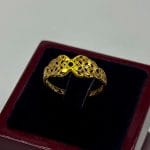 انگشتر شکوفه زرین - کد 304