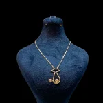 گردنبند طرح گربه طلایی - Image 3