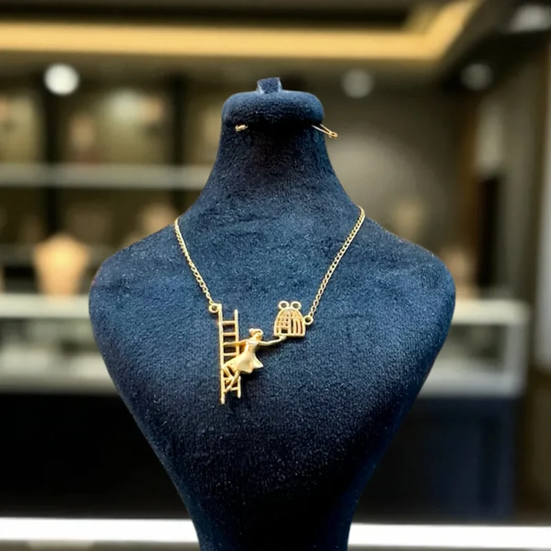 گردنبند طرح نردبان امید - Image 1