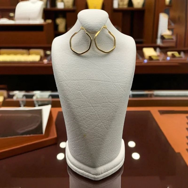 گوشواره طرح پنج ضلعی 1271 - Image 1