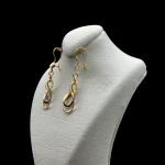 گوشواره کلاسیک دورنگ - Image 2
