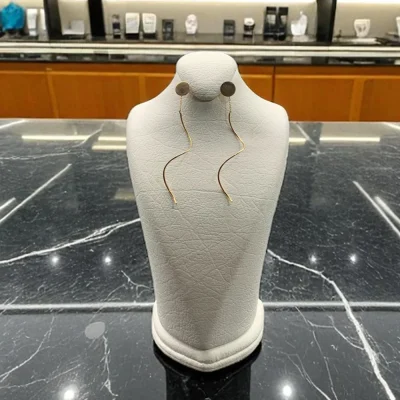 گوشواره بخیه ای طرح دایره