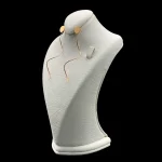 گوشواره بخیه ای طرح دایره - Image 2