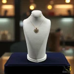 پلاک طلا قلب 5