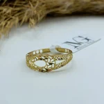انگشتر مینیمال نقش باد - کد1743 - Image 2
