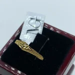 انگشتر مینیمال شعاع یاقوت - کد1748