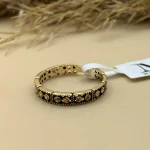 انگشتر مینیمال نقش کهن - کد1424 - Image 2