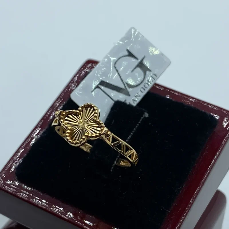انگشتر مینیمال ونکلیف - کد1764 - Image 1