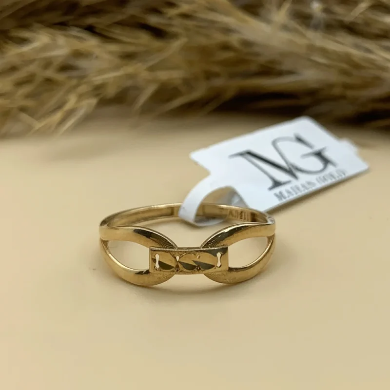انگشتر مینیمال  پیوند ابدی - کد1751 - Image 2