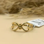 انگشتر مینیمال گره عشق - کد465