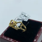انگشتر مینیمال گره عشق - کد465 - Image 3