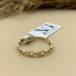 انگشتر مینیمال زنجیره عشق - کد347 - Image 2