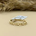 انگشتر مینیمال زنجیره عشق - کد347