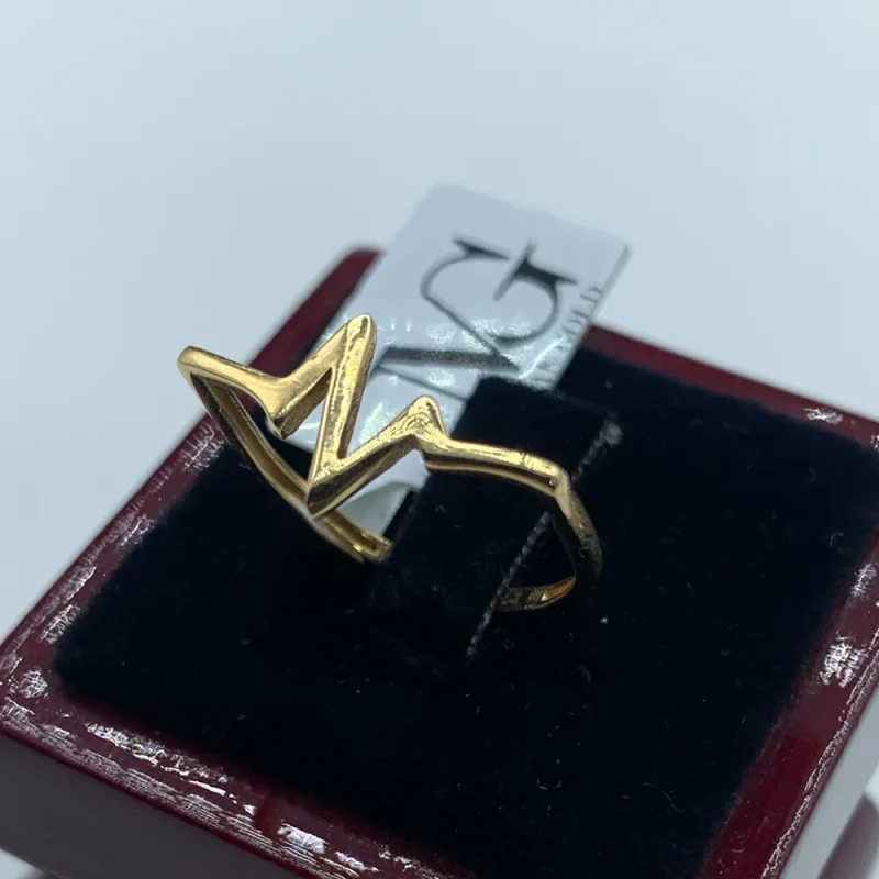 انگشتر مینیمال ریتم عشق - کد1404 - Image 3