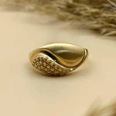 انگشتر لمس زرین - کد235