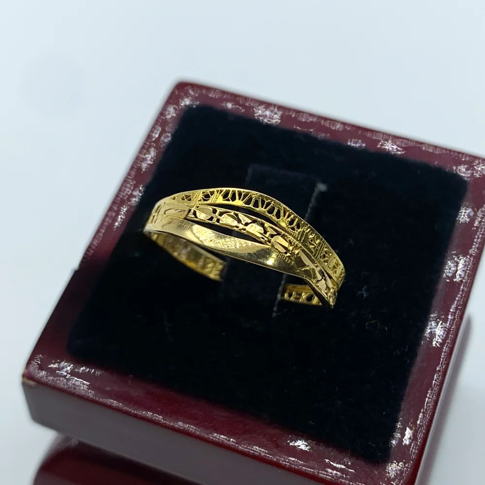 1120 انگشتر ترمه - کد1407 - Image 2