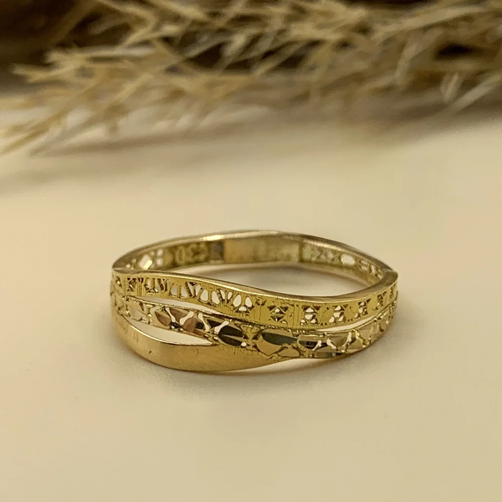 1122 انگشتر ترمه - کد1407 - Image 1