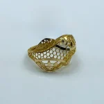 انگشتر بافت شاهانه - کد1388 - Image 3