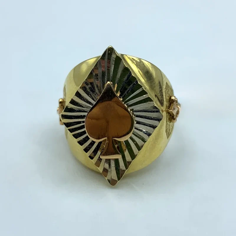 انگشتر مردانه آس - کد1689 - Image 2