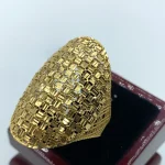 انگشتر بافت زرین - کد440 - Image 3