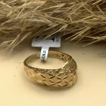 انگشتر الگوی طلایی - کد258
