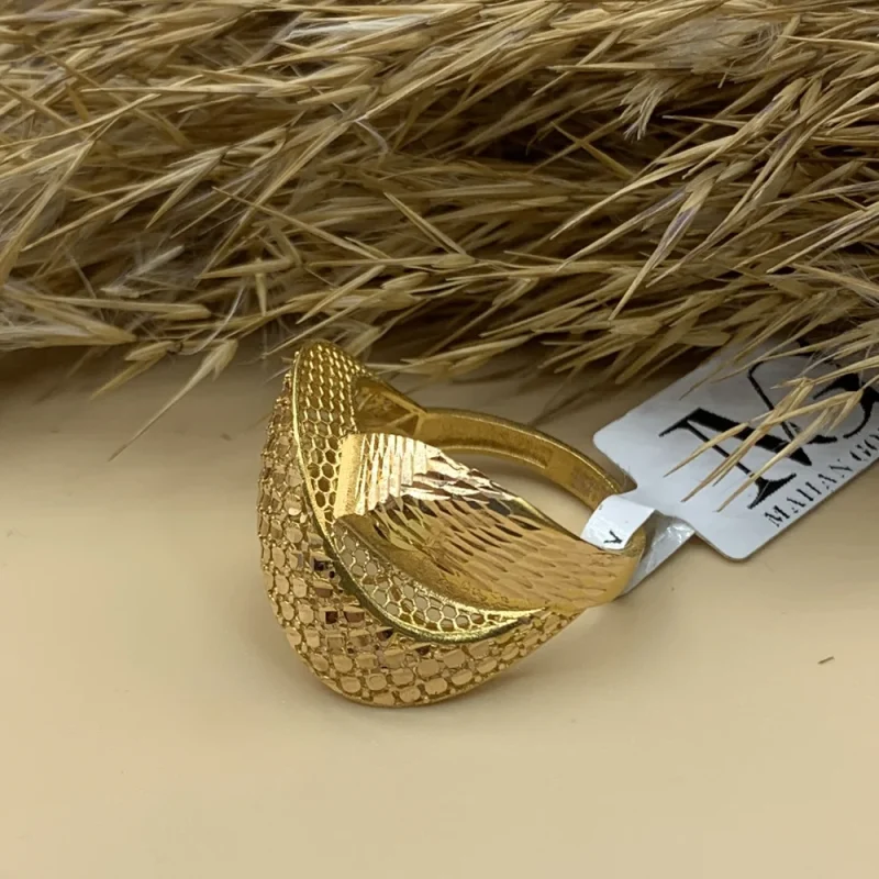 انگشتر پیچ طلایی - کد815 - Image 2