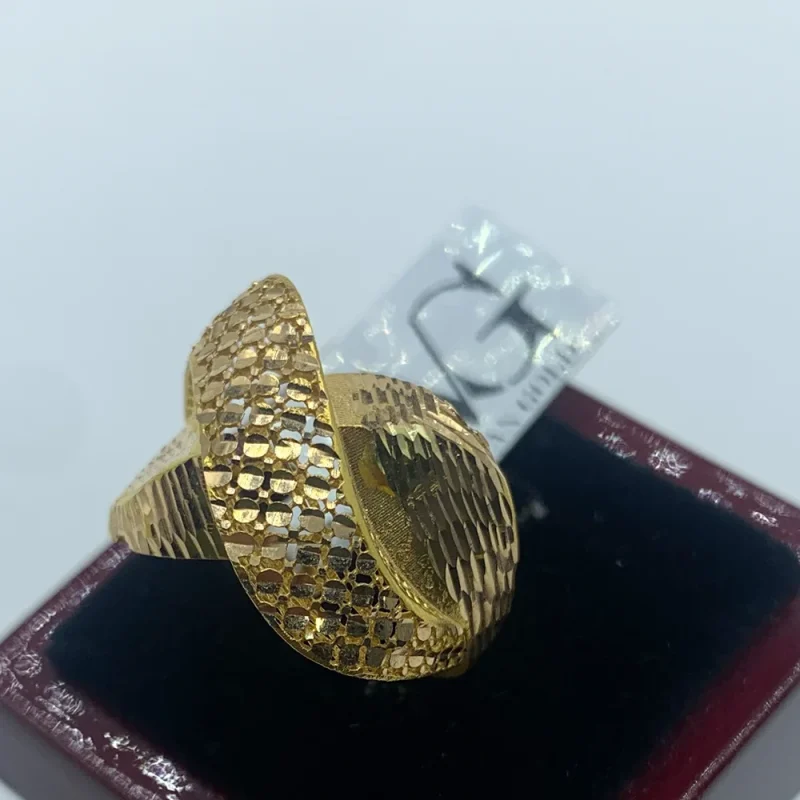 انگشتر پیچ طلایی - کد815 - Image 3