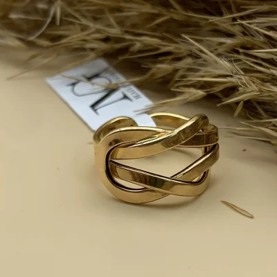 انگشتر گره ستاره‌ای - کد1683