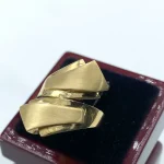 انگشتر رینگ زرنقش - Image 3