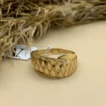 انگشتر طلای موج‌نا - کد257 - Image 2