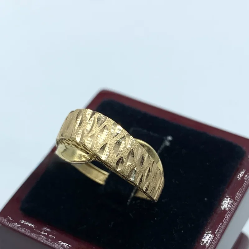 انگشتر طلای موج‌نا - کد257 - Image 3