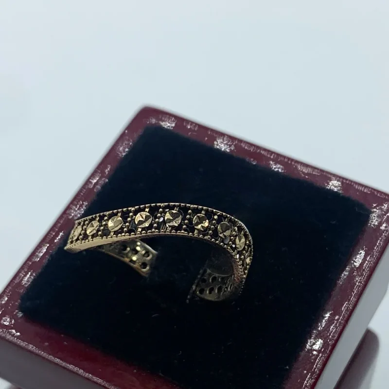 انگشتر سیاه قلم مینیمال 1 - Image 2