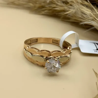 انگشتربرگ زرلای- کد1238