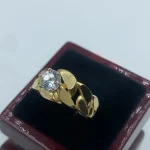 انگشتر زنجیره طلای - Image 2