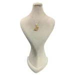 گردنبند زحل طلایی