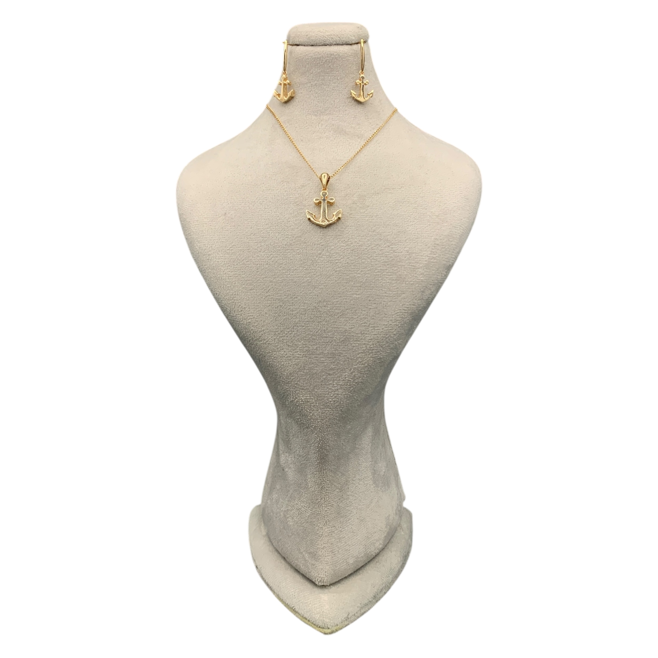 golden-anchor-set-mahan-gold (6) نیمست طلایی طرح لنگر - Image 1