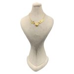 گردنبند قلب و بال فرشته طلایی