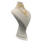 سرویس طلایی طرح گل برجسته - Image 9