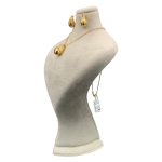 نیم‌ست طلایی طرح اشک و توپ هندسی - Image 4