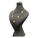 گردنبند طلایی چند شاخه طرح ون‌کلیف - Image 5