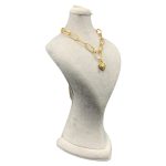 گردنبند طلایی تیفانی قفل و قلب - Image 6