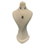 نیم‌ست طلای طرح سنگ لاجوردی