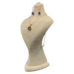 نیم‌ست طلای طرح سنگ لاجوردی - Image 9