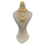 نیم‌ست طلای ورساچه طرح قلب