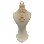 نیم‌ست طلای فیوژن طرح حلقه ایی